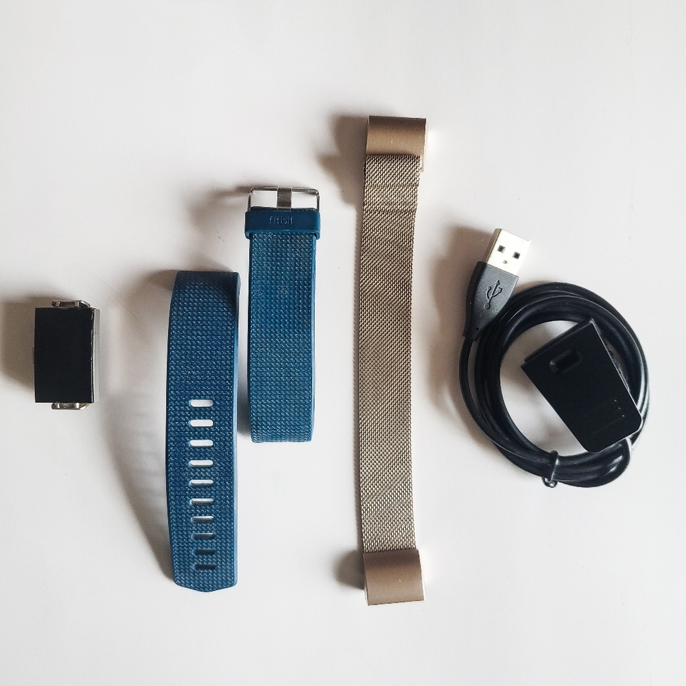 NEW Fitbit Charge 2 | SMALL | BLUE | Includes EXTRA Wristband